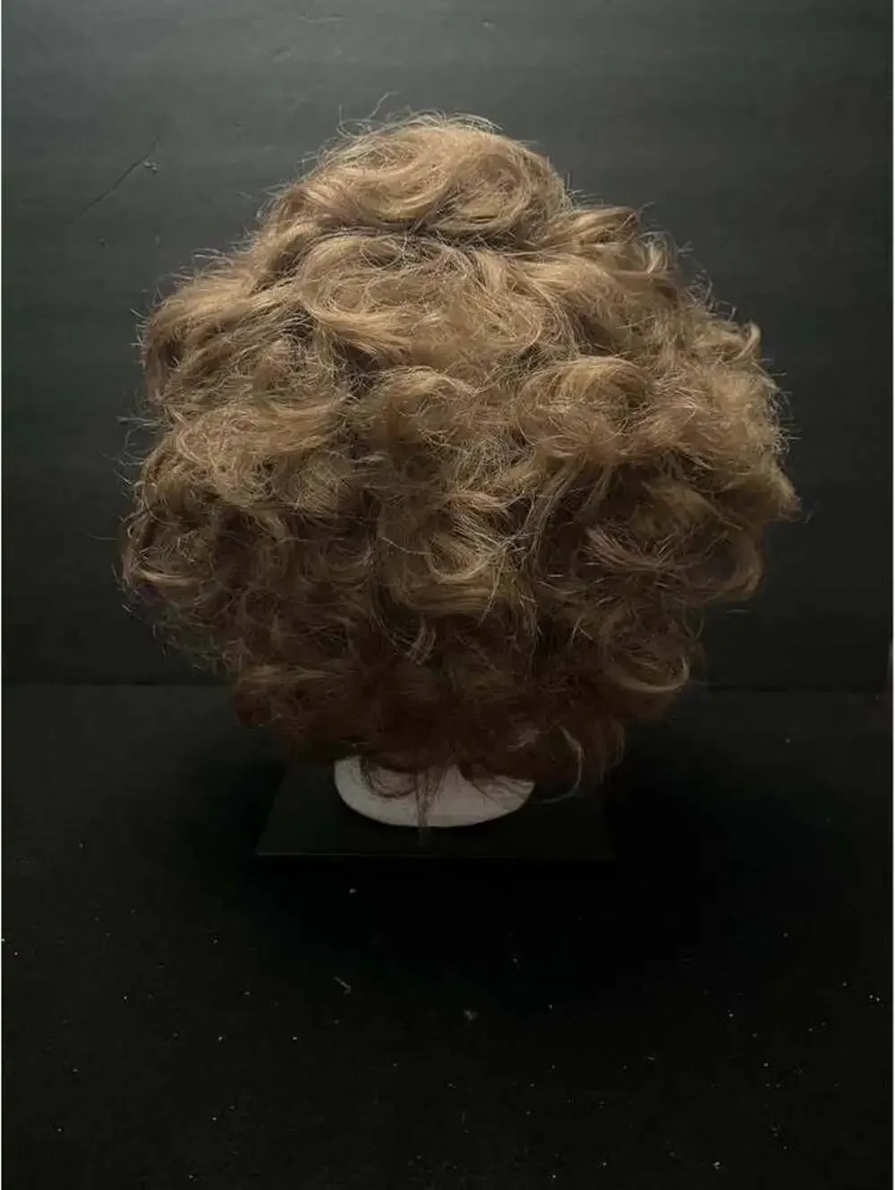 Curly Light Brown Wig